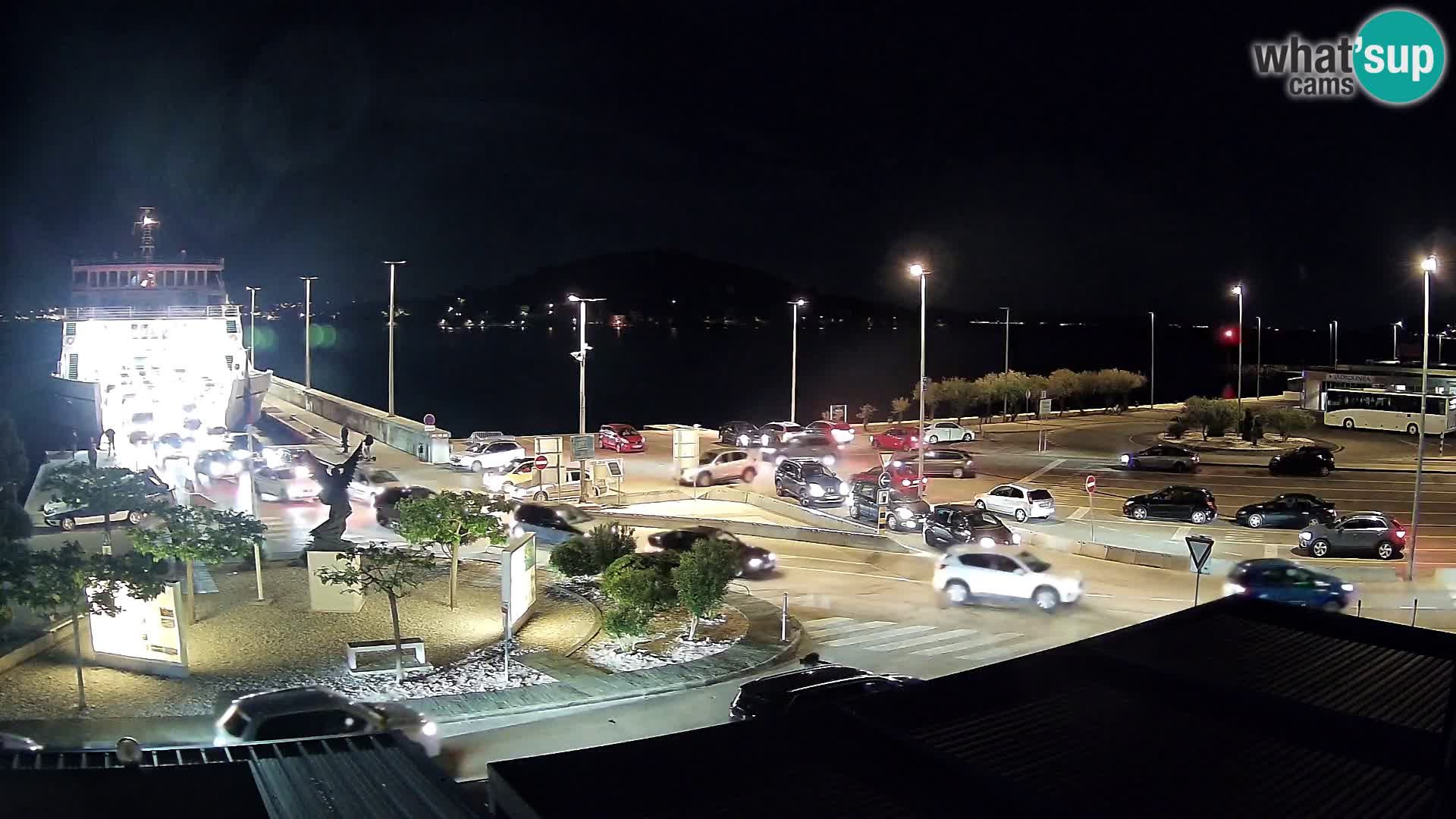 Spletna kamera Ugljan – trajekt Preko – Zadar