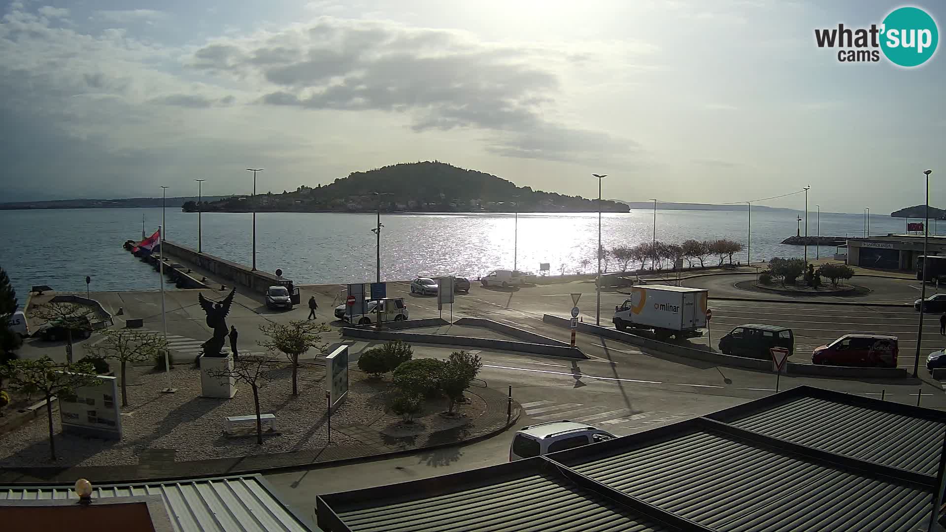 Webcam Ugljan – Preko Ferry to Zadar