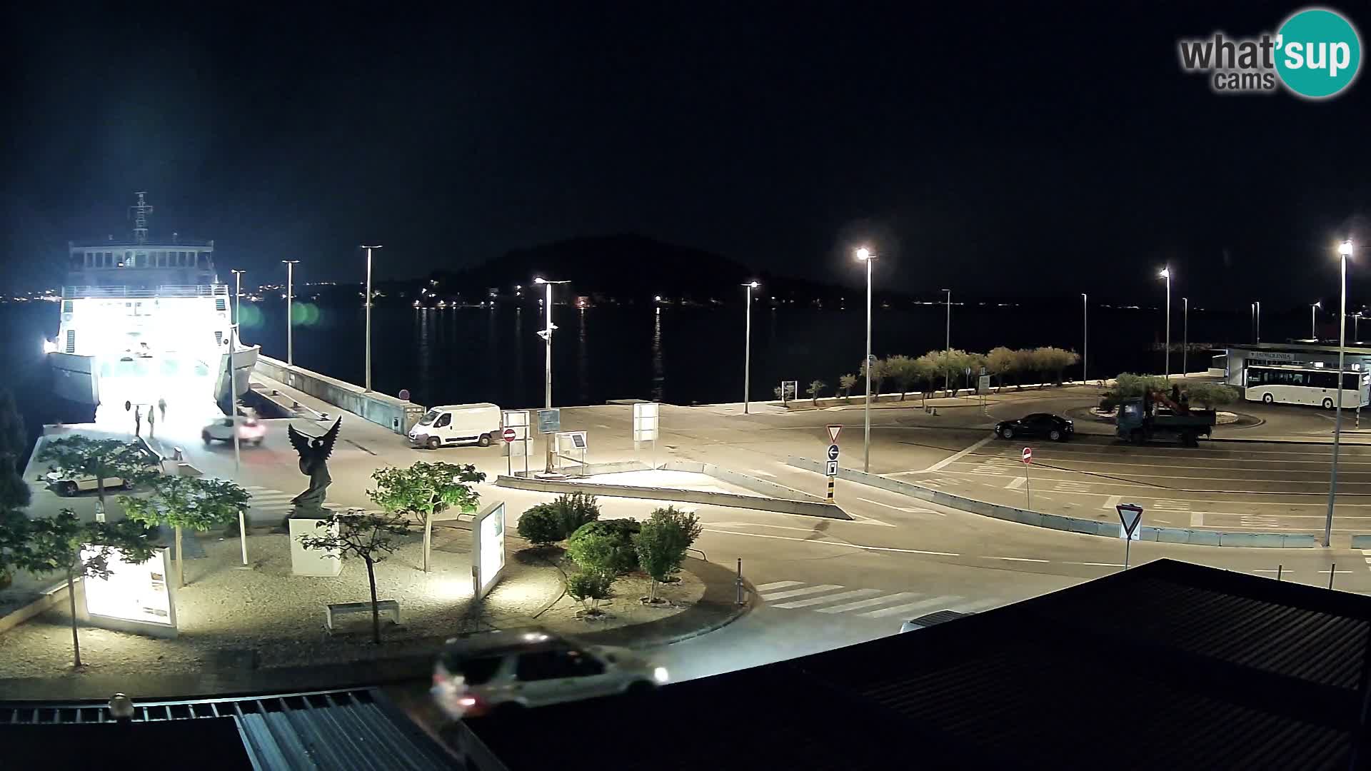 Webcam Ugljan – Preko Ferry to Zadar