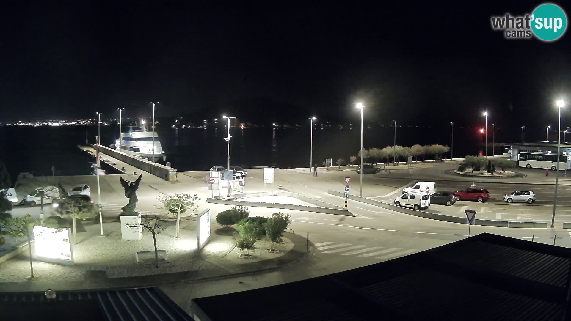 Spletna kamera Ugljan – trajekt Preko – Zadar