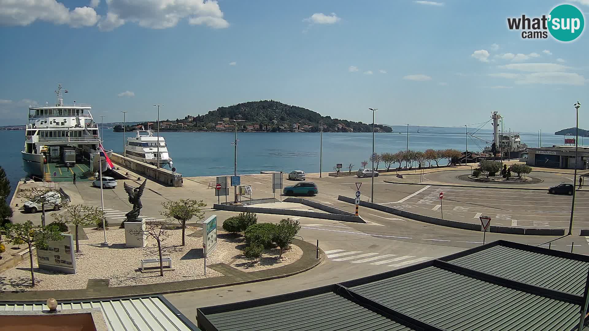 UGLJAN Webcam – Preko-Fähre nach Zadar