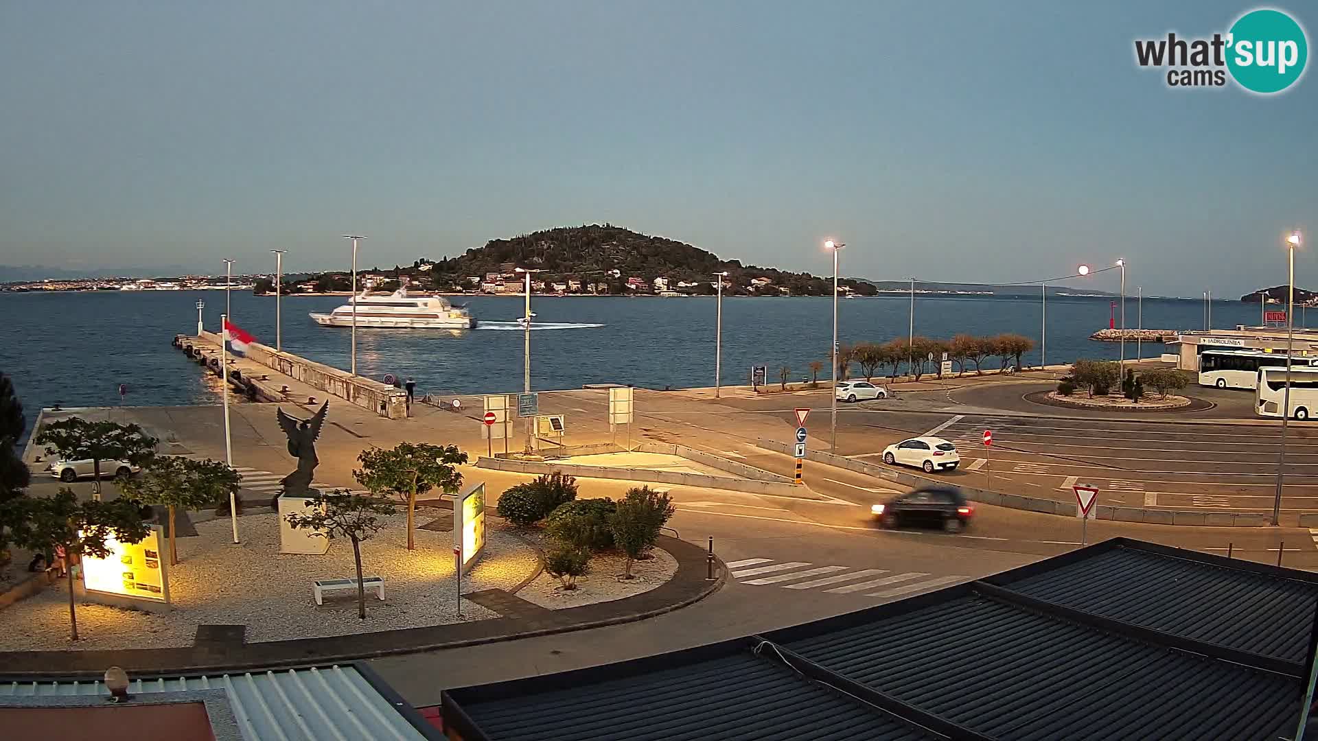 UGLJAN Webcam – Preko-Fähre nach Zadar