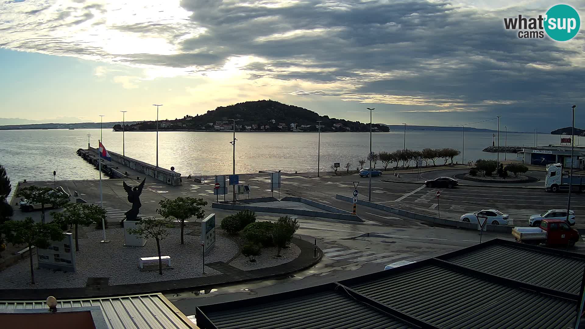 Webcam Ugljan – Preko Ferry to Zadar