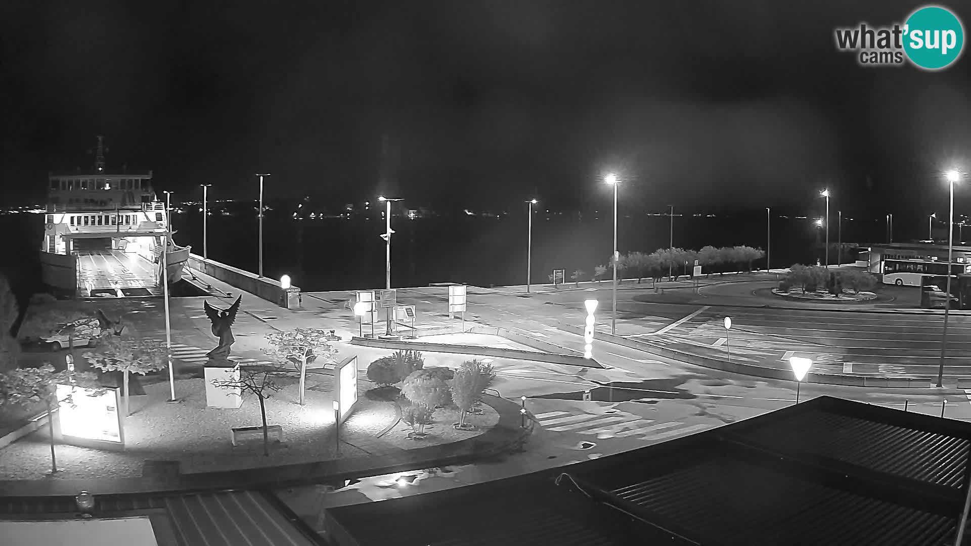 Webcam Ugliano – terminal traghetto da Preko a Zara