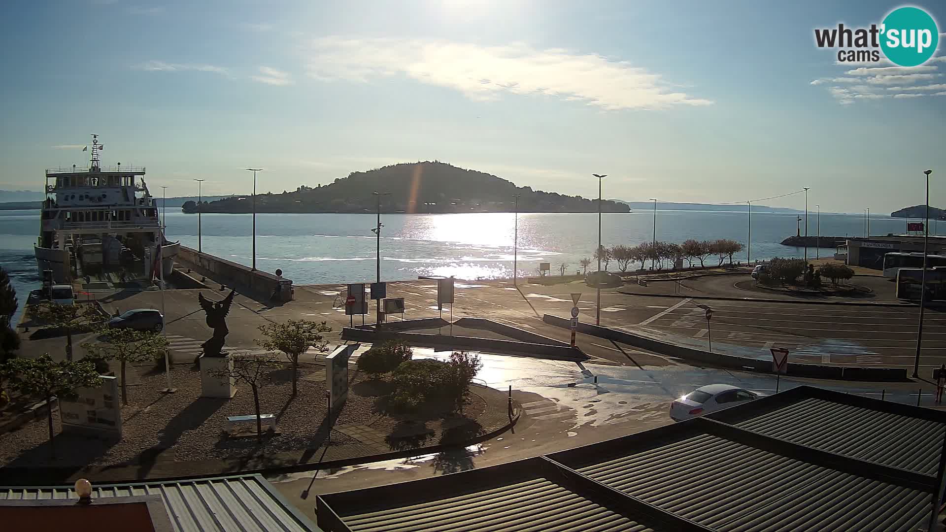 Webcam Ugljan – Preko Ferry to Zadar