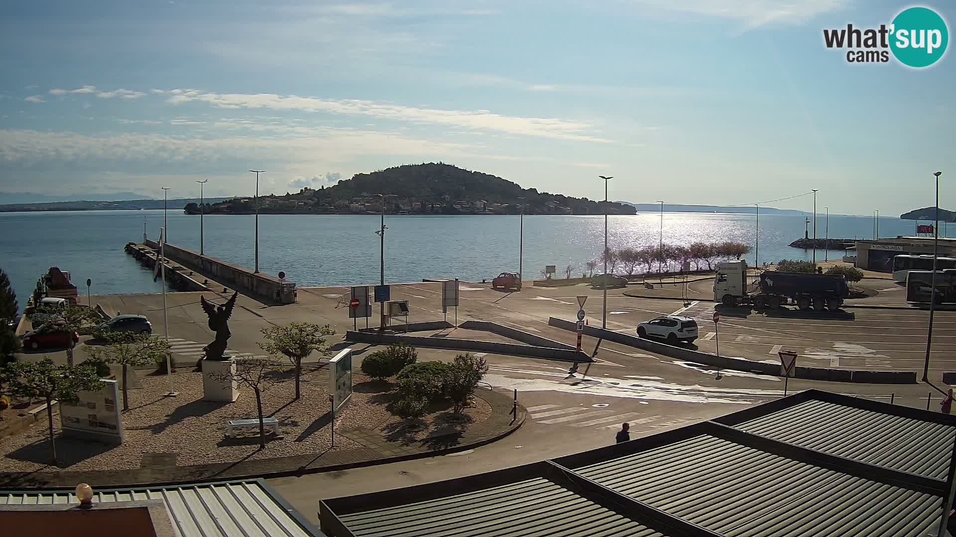 Webcam Ugljan – Preko Ferry to Zadar