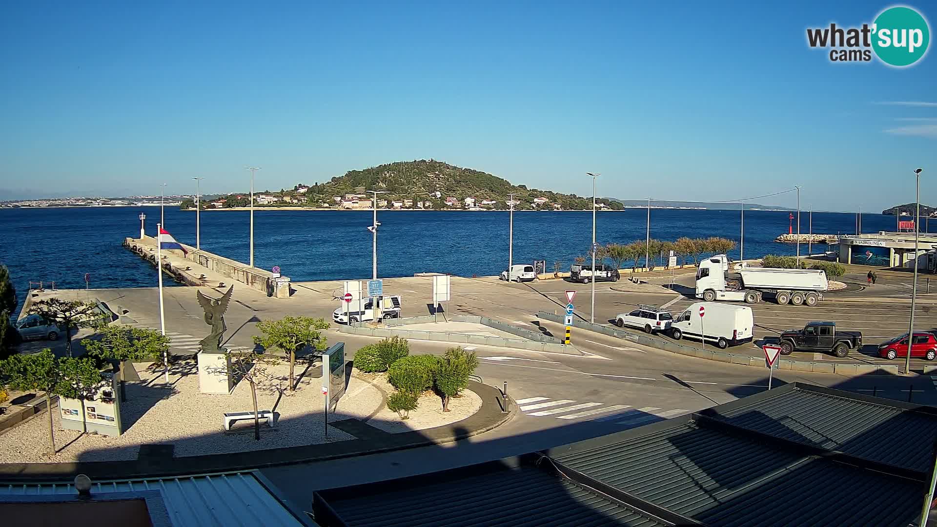 UGLJAN Webcam – Preko-Fähre nach Zadar