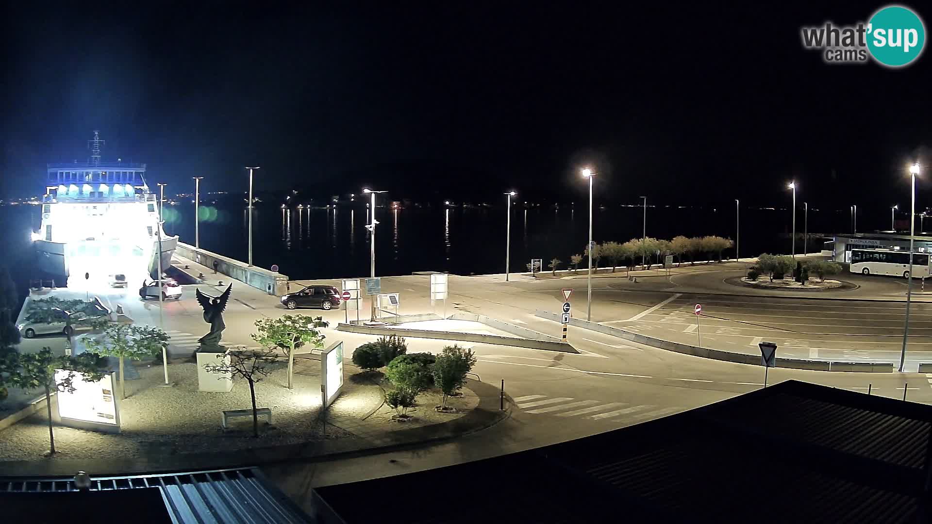 Webcam Ugljan – Preko Ferry to Zadar
