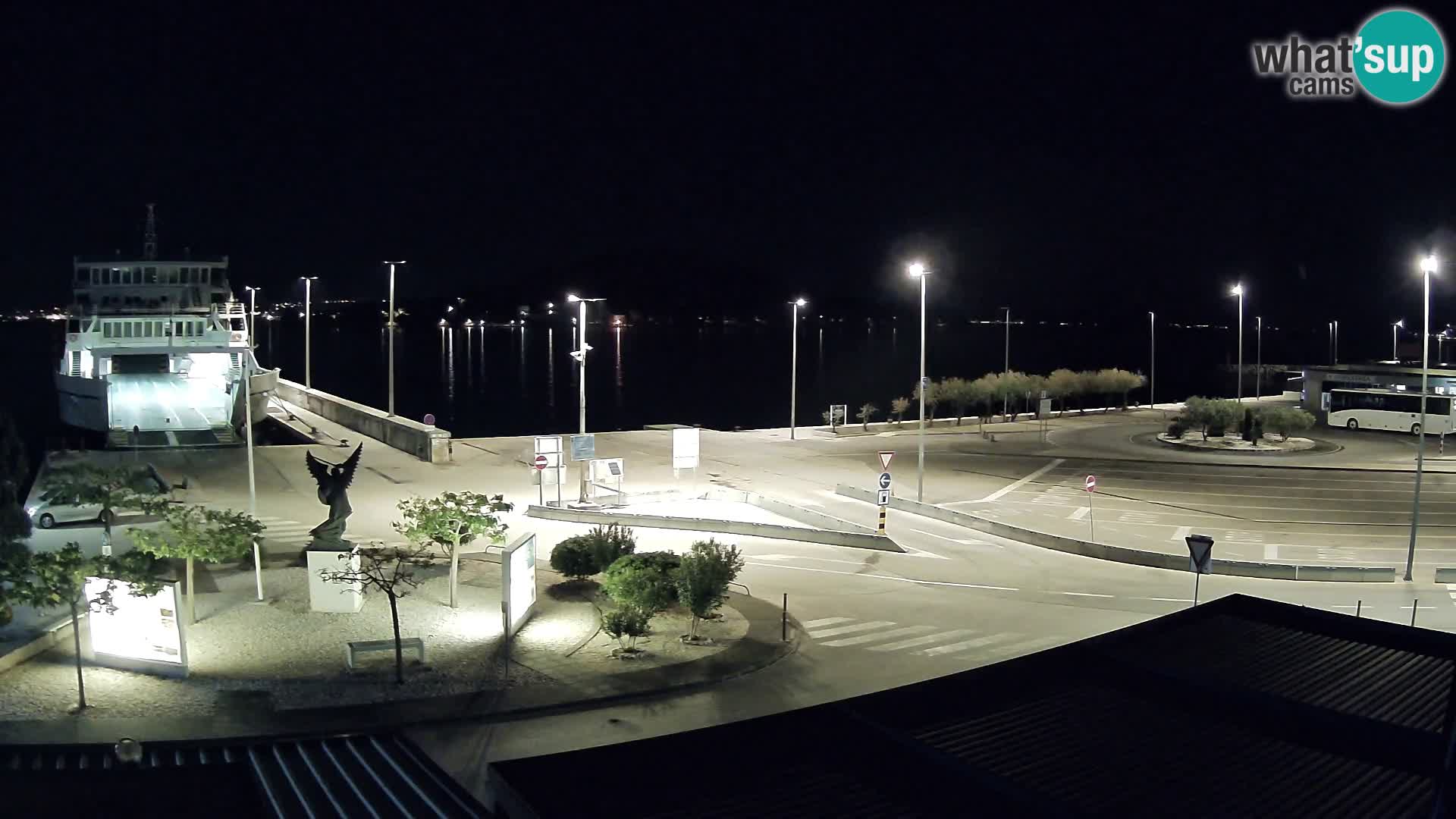 Webcam Ugliano – terminal traghetto da Preko a Zara