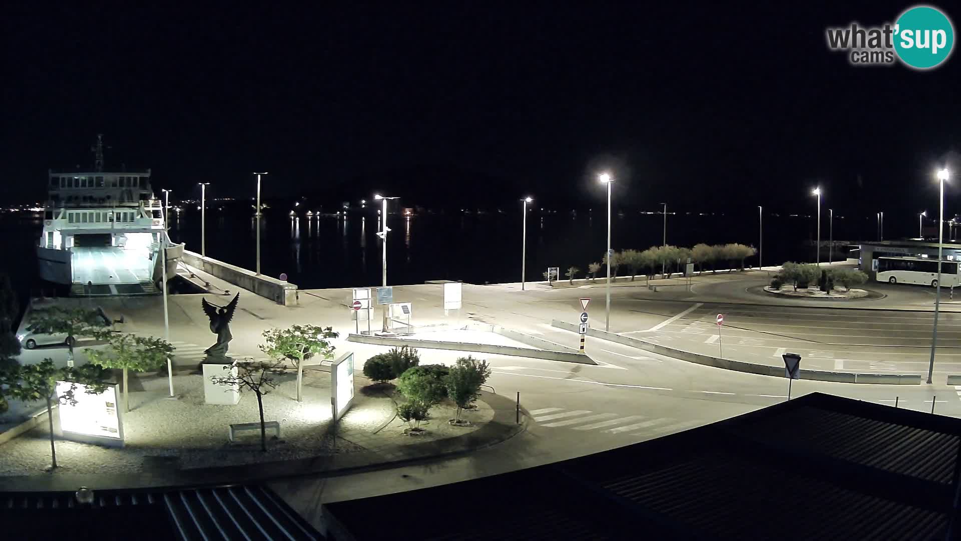 Web kamera Ugljan – Preko trajekt za Zadar
