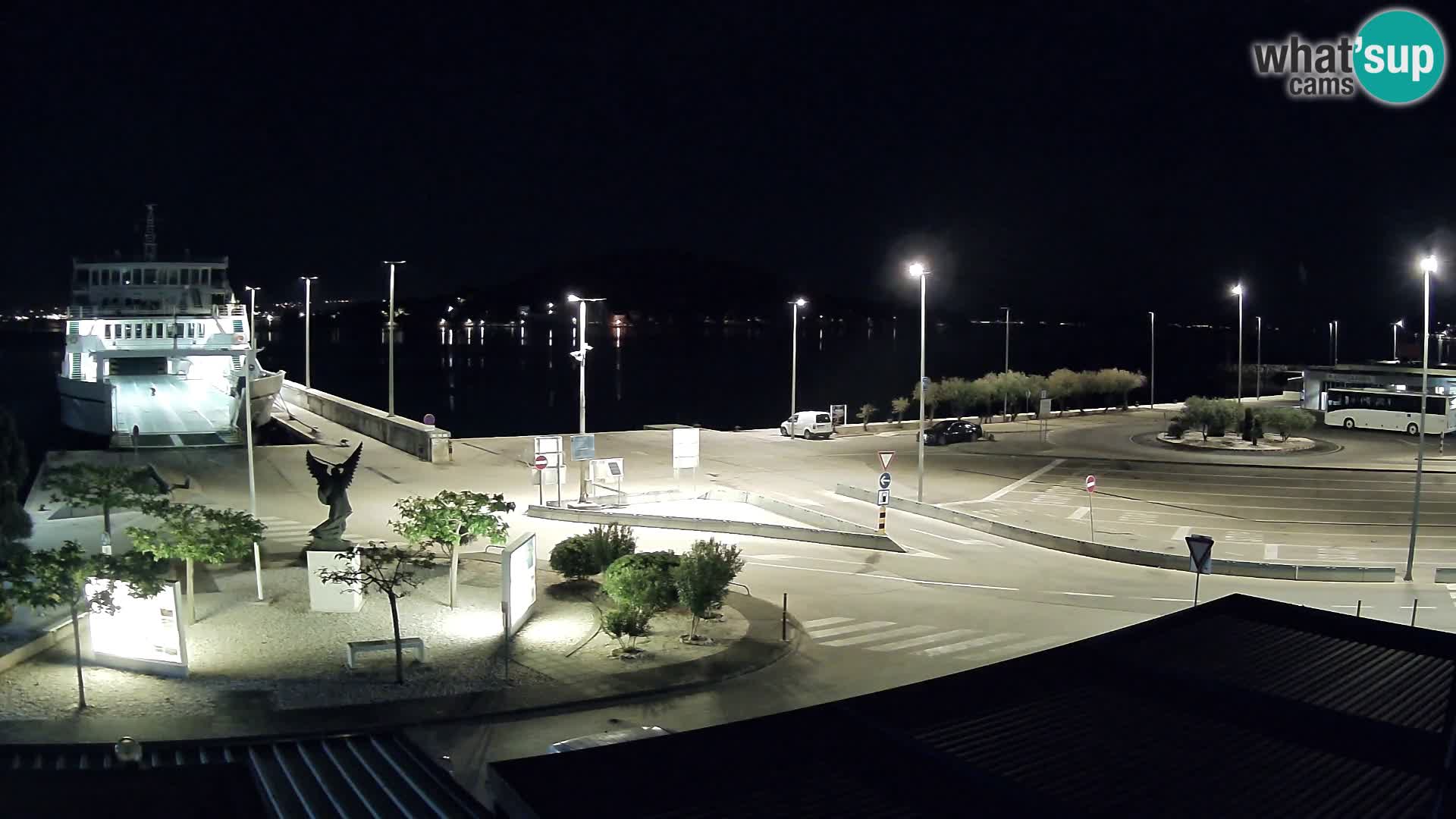 Webcam Ugliano – terminal traghetto da Preko a Zara