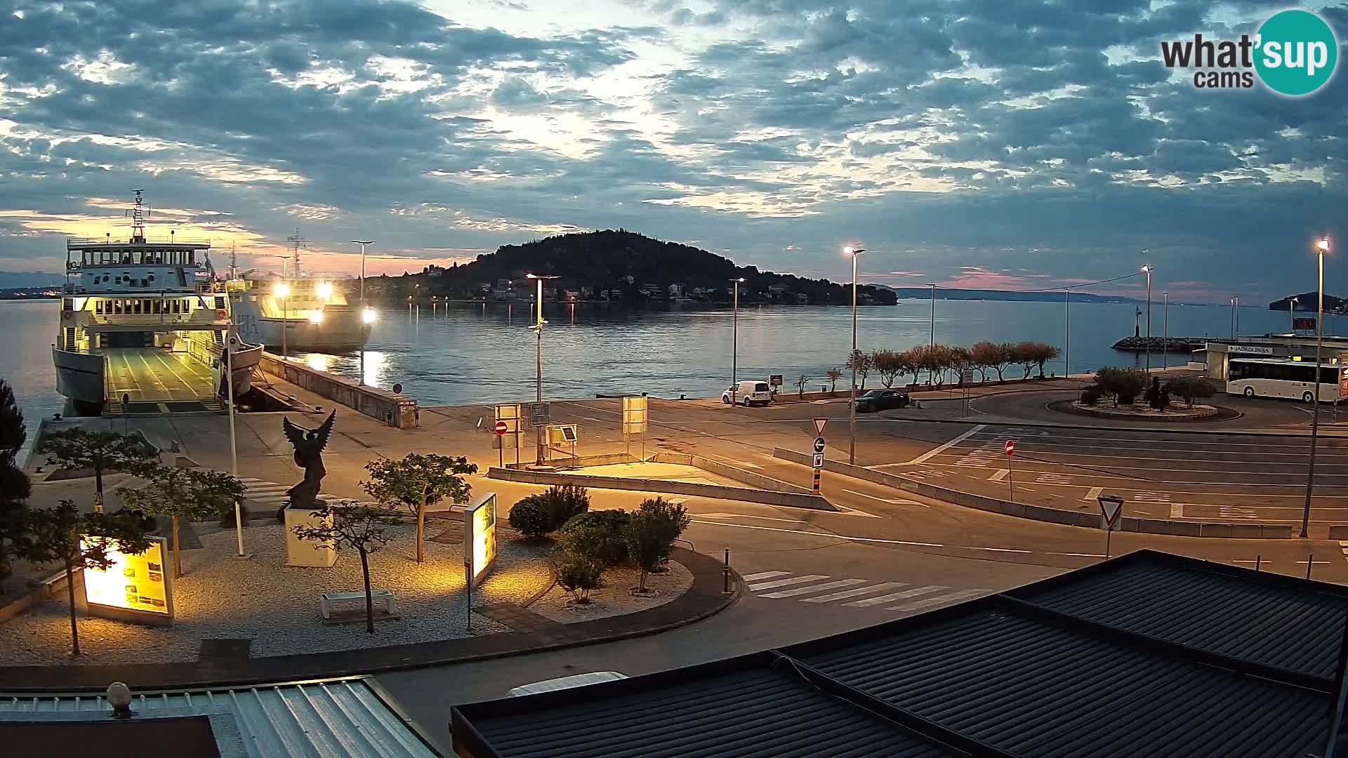 Web cam UGLJAN – Ferry de Preko à Zadar