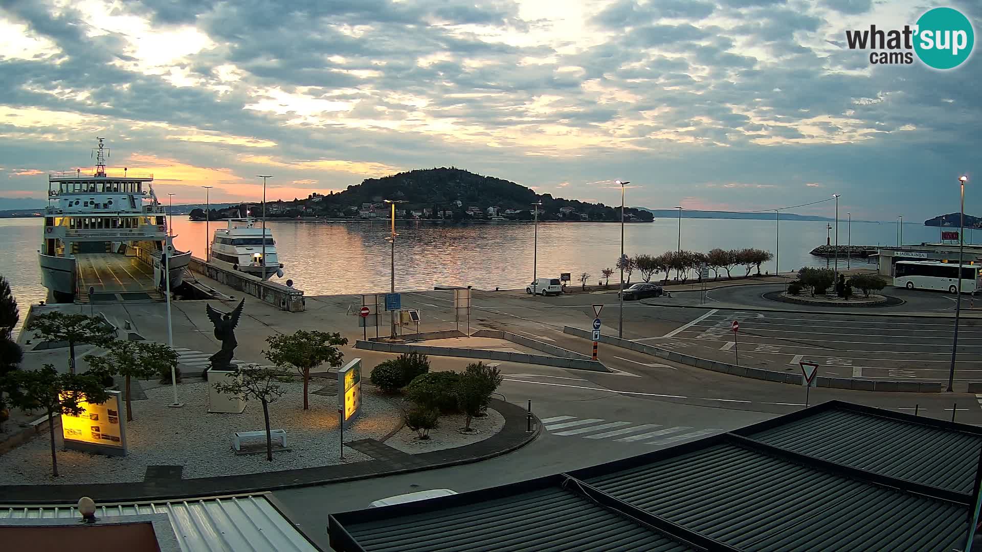 UGLJAN Webcam – Preko-Fähre nach Zadar