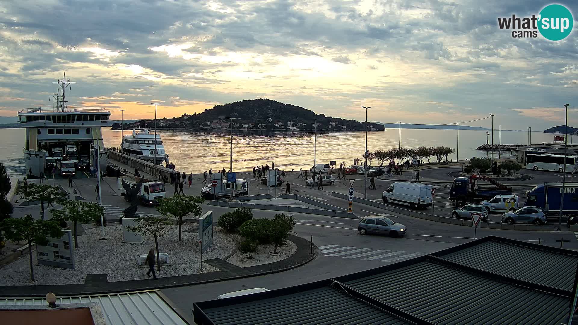 UGLJAN Webcam – Preko-Fähre nach Zadar