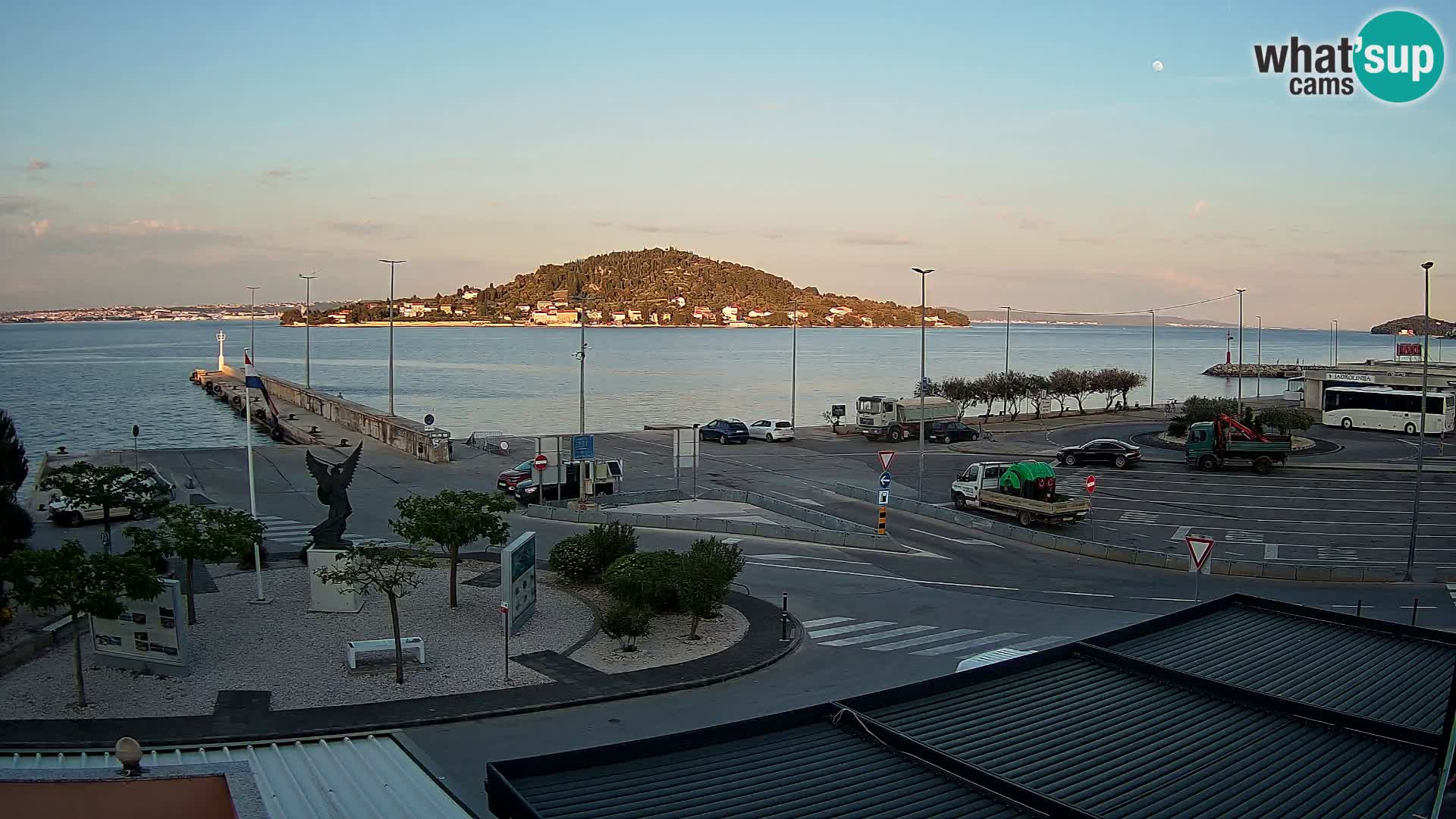 Webcam Ugljan – Preko Ferry to Zadar