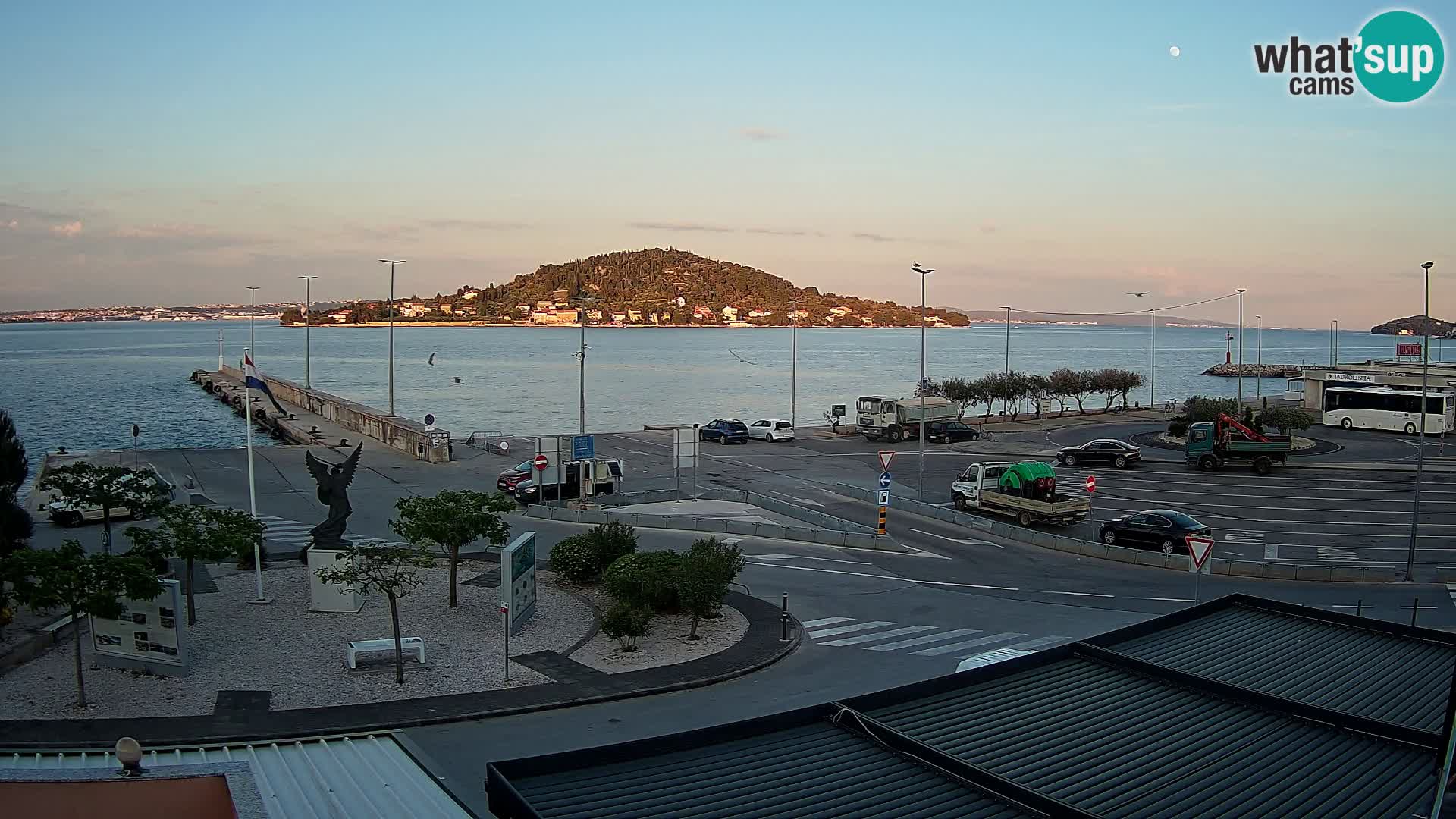 UGLJAN Webcam – Preko-Fähre nach Zadar