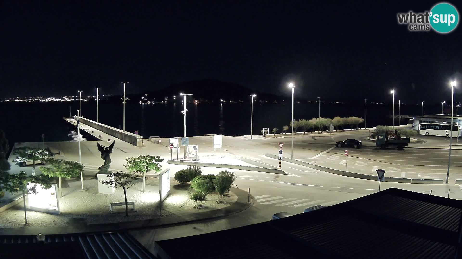 Spletna kamera Ugljan – trajekt Preko – Zadar