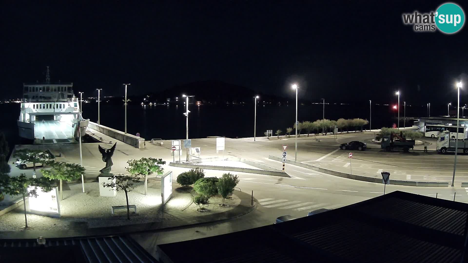 Webcam Ugliano – terminal traghetto da Preko a Zara