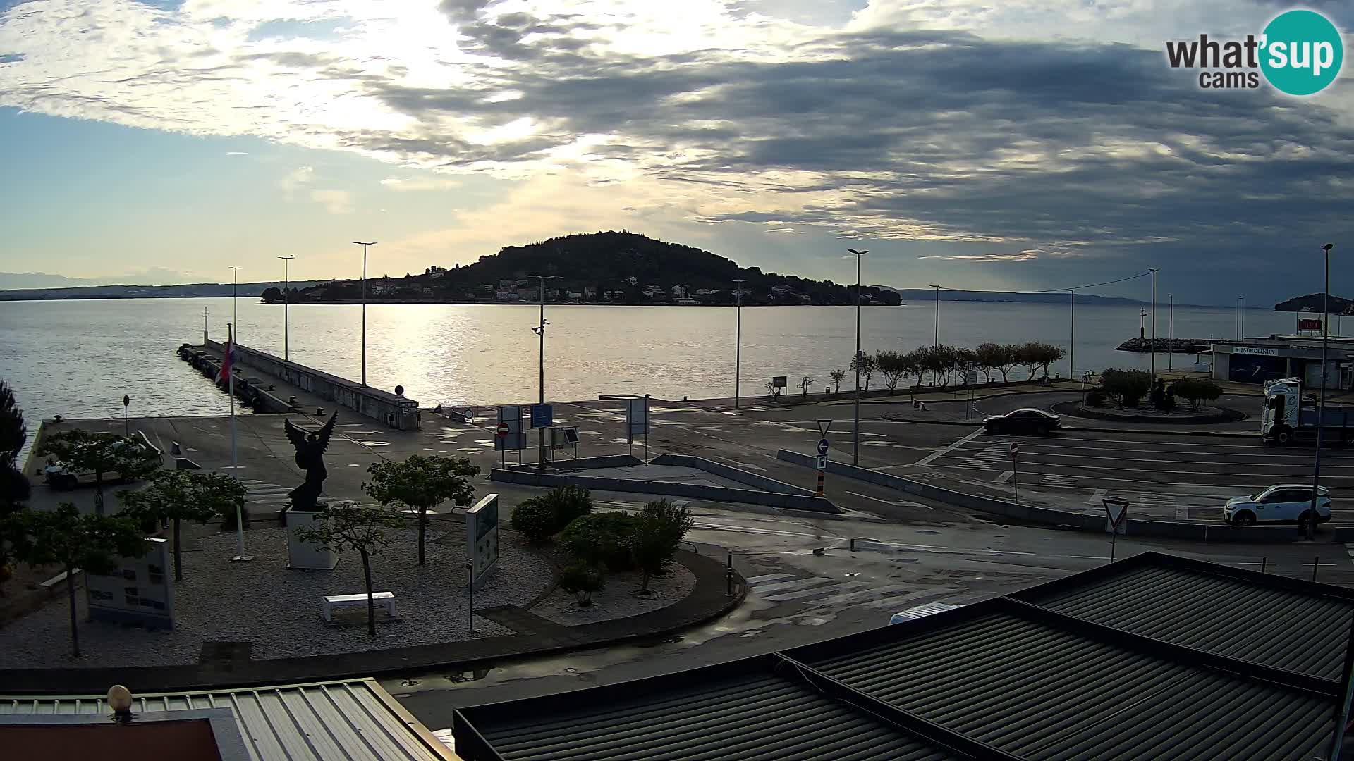 Webcam Ugljan – Preko Ferry to Zadar