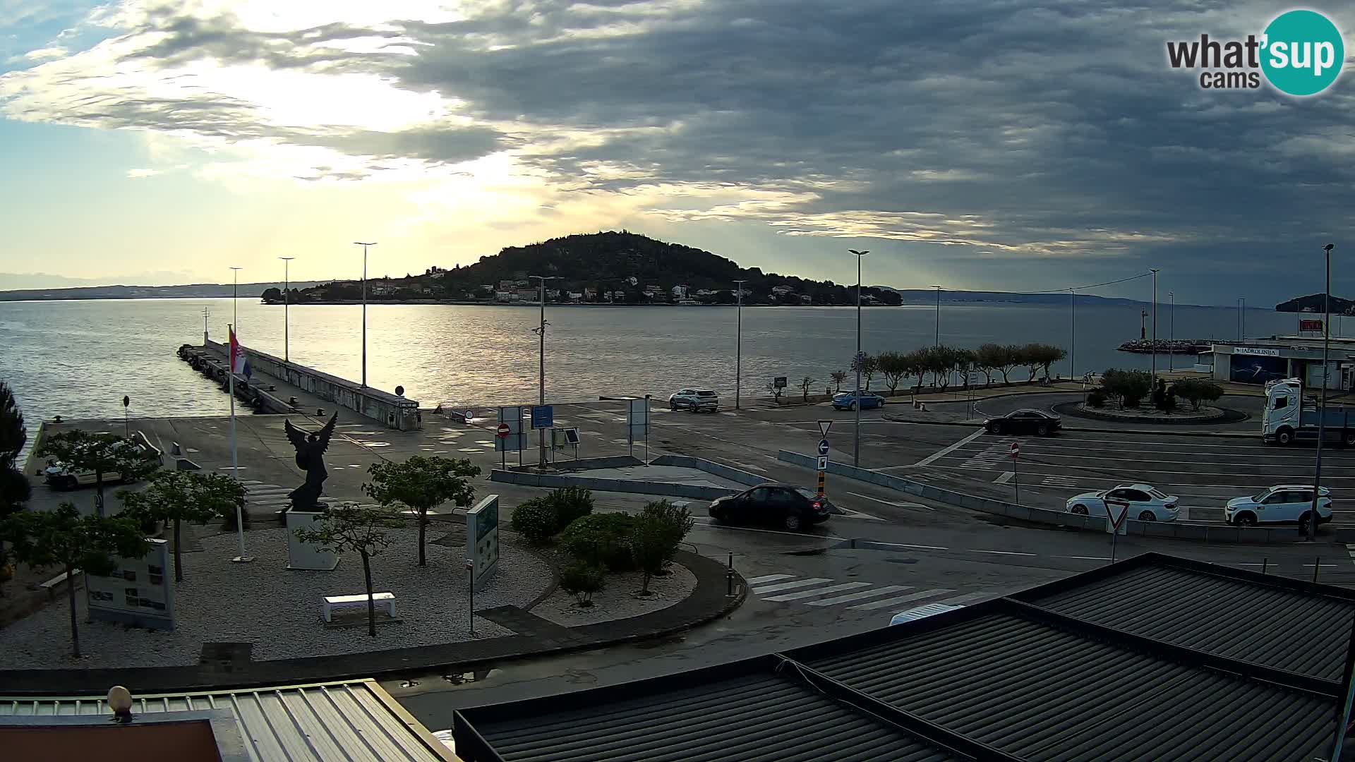 Webcam Ugljan – Preko Ferry to Zadar