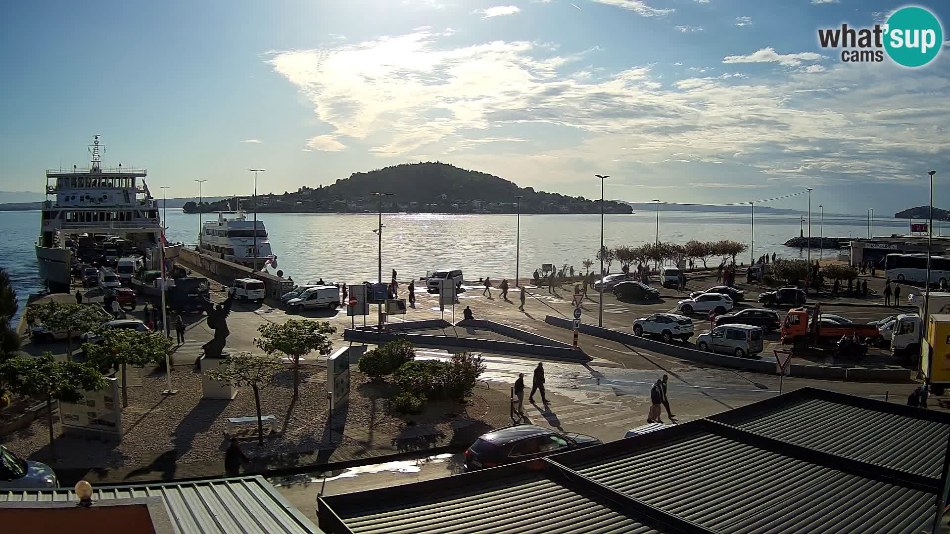 Webcam Ugljan – Preko Ferry to Zadar