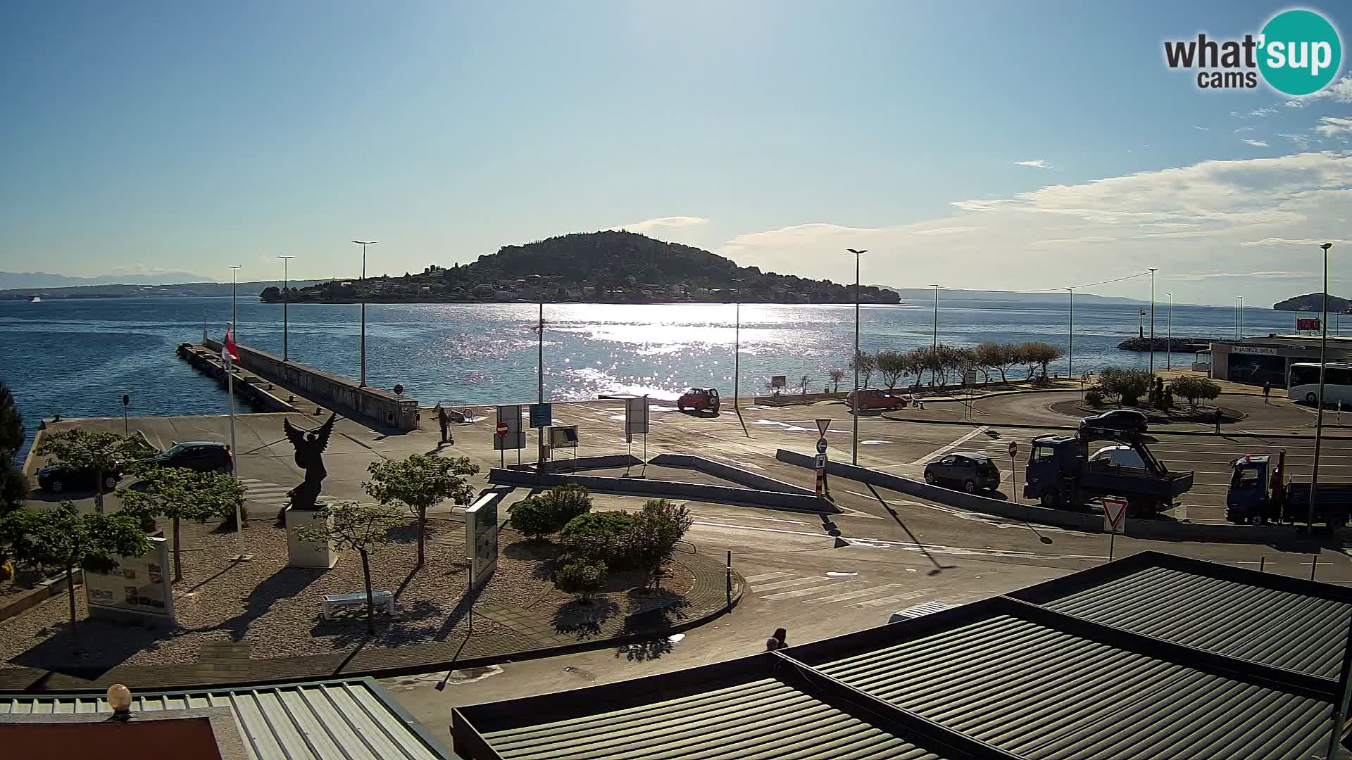 Webcam Ugljan – Preko Ferry to Zadar
