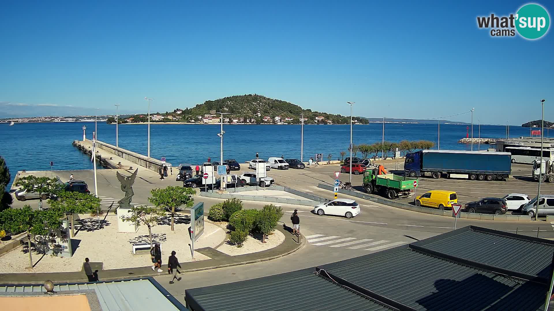 UGLJAN Webcam – Preko-Fähre nach Zadar