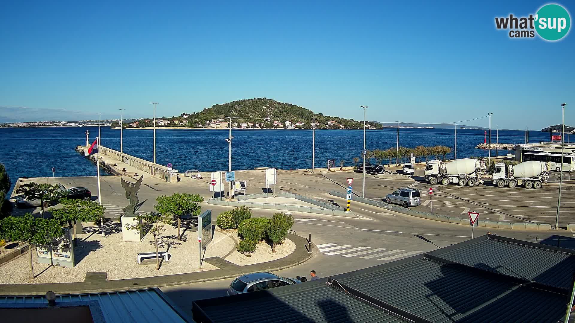 UGLJAN Webcam – Preko-Fähre nach Zadar