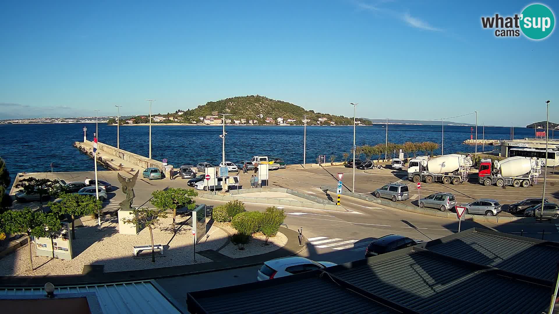 Webcam Ugljan – Preko Ferry to Zadar