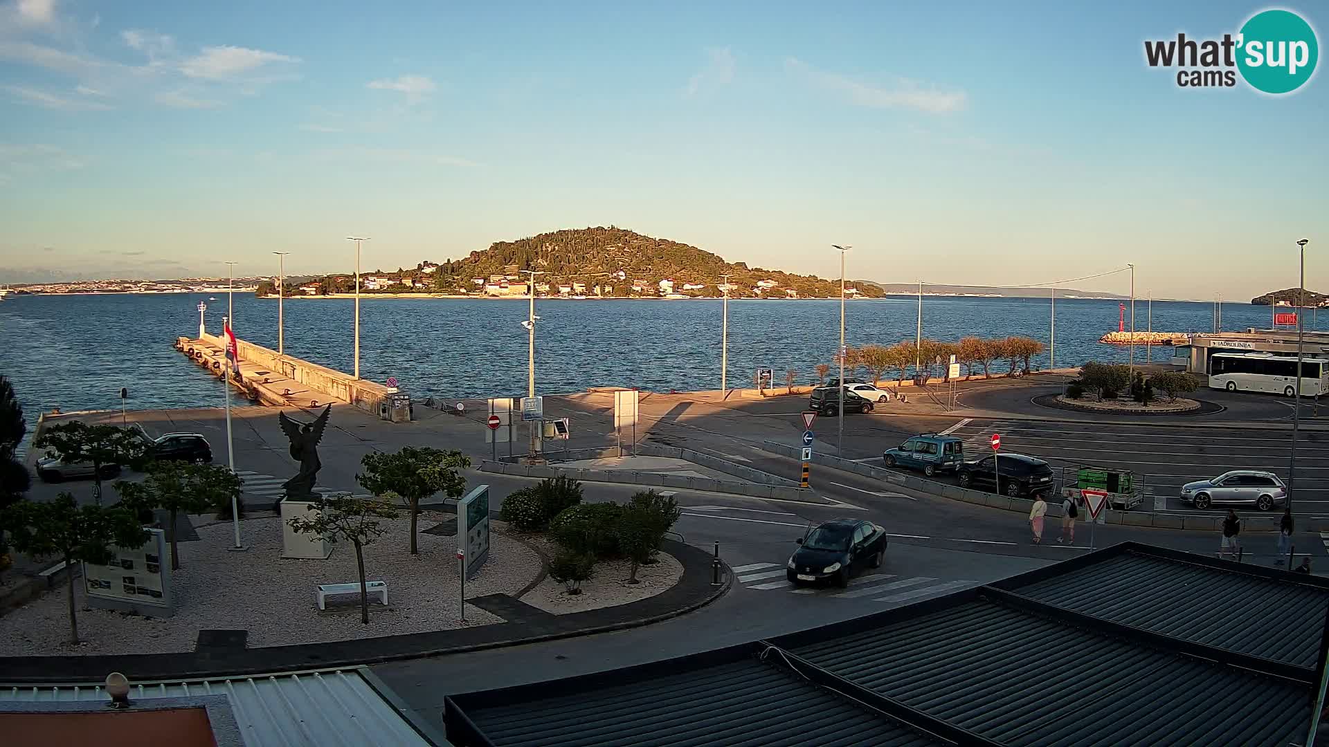 Webcam Ugljan – Preko Ferry to Zadar