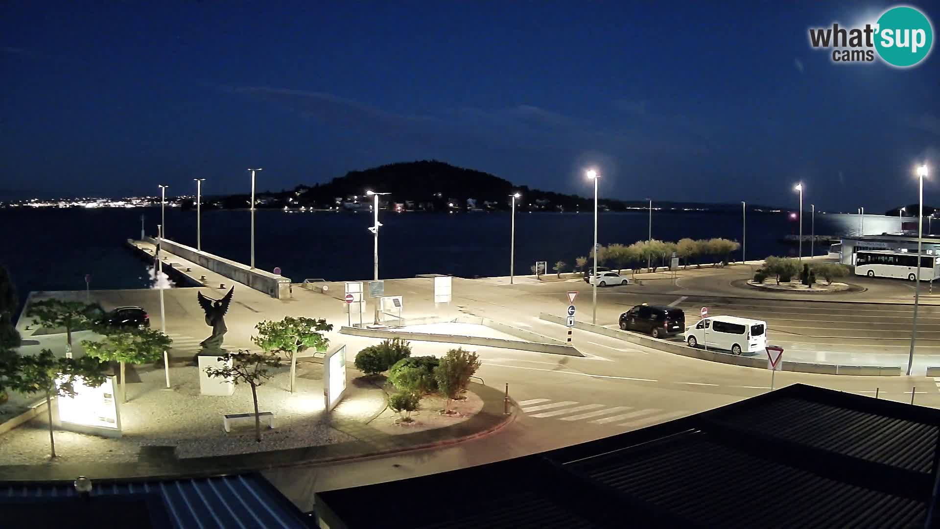 Web kamera Ugljan – Preko trajekt za Zadar