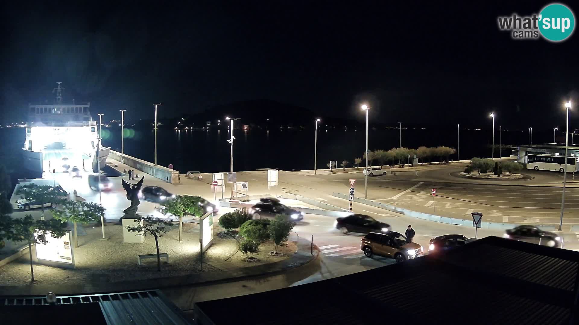 Spletna kamera Ugljan – trajekt Preko – Zadar