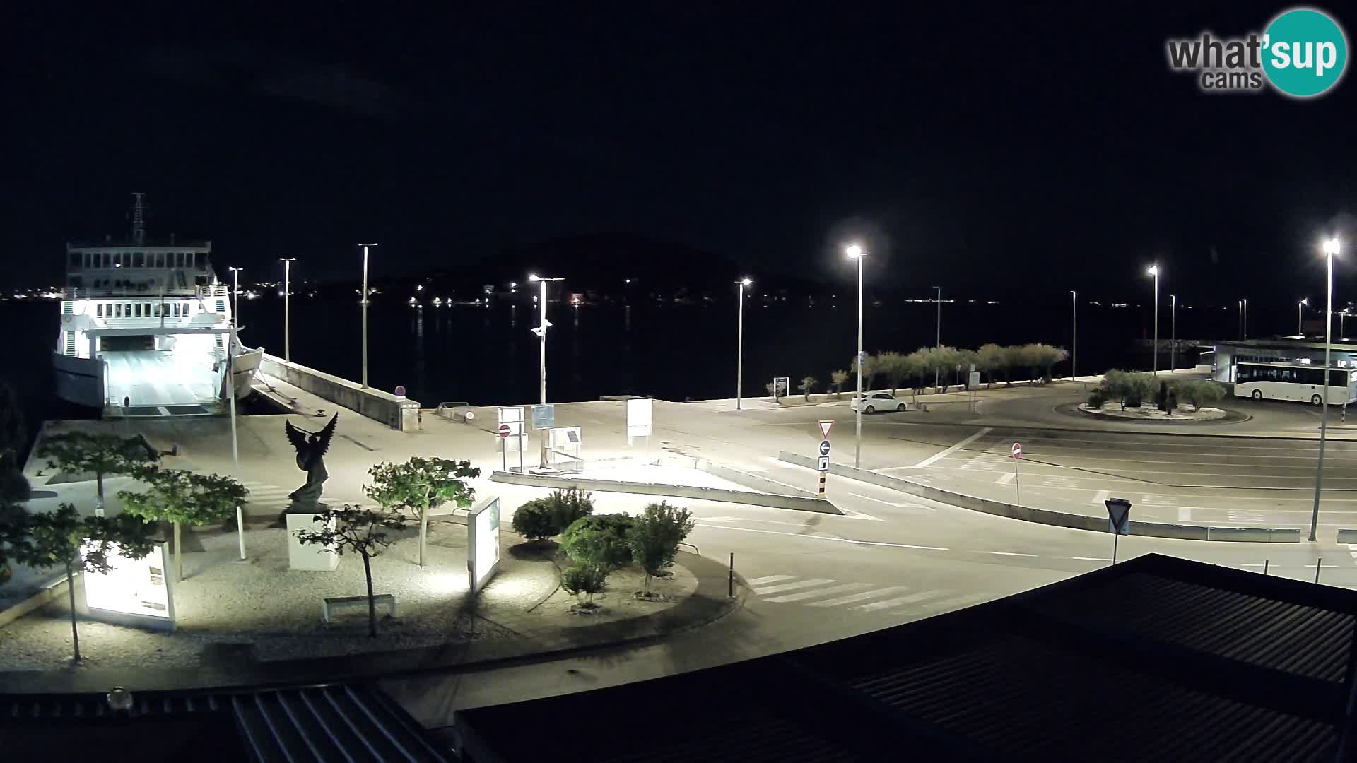Webcam Ugliano – terminal traghetto da Preko a Zara