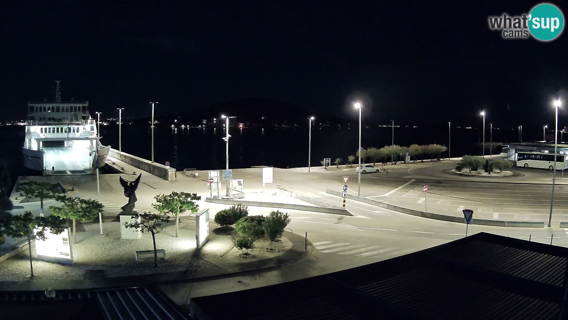 Webcam Ugliano – terminal traghetto da Preko a Zara