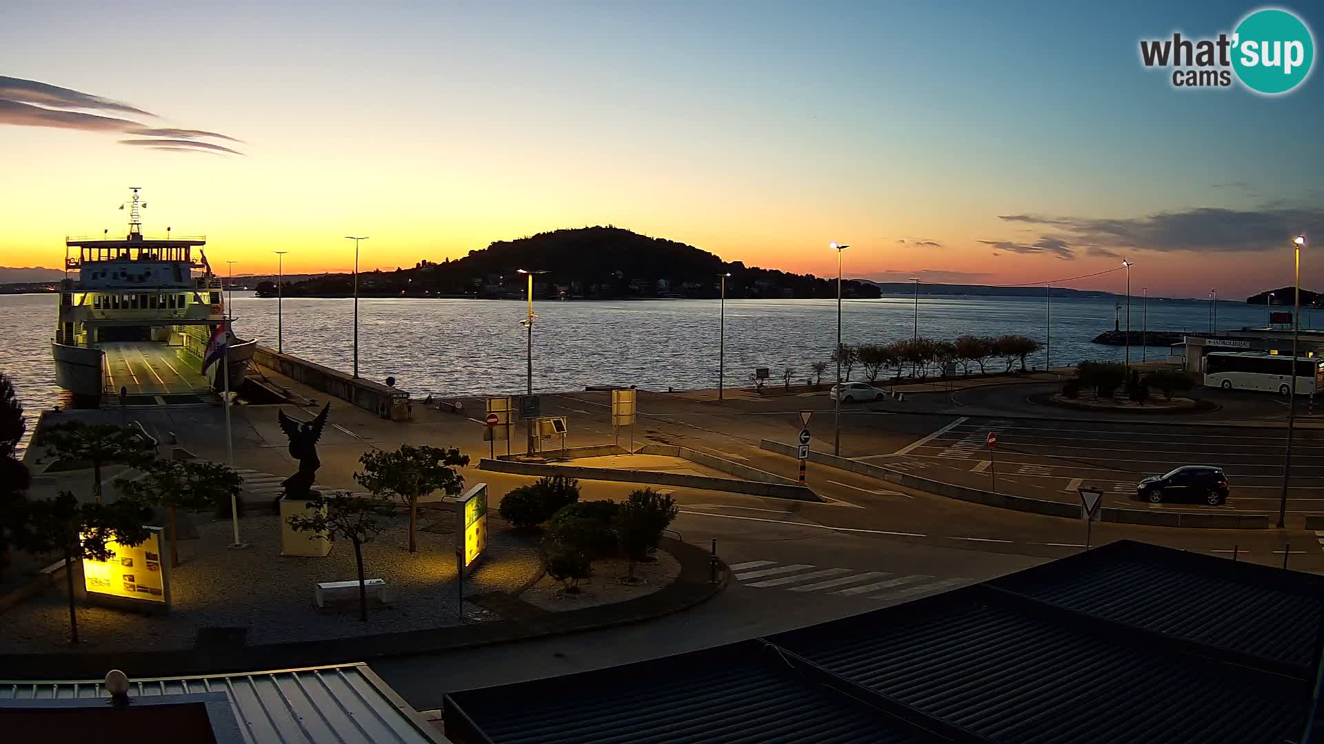 Cámara web UGLJAN – Transportar de Preko a Zadar