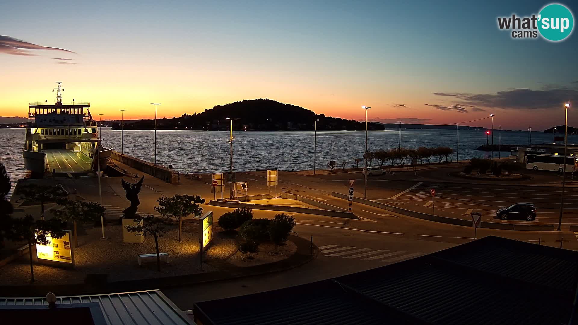 Web cam UGLJAN – Ferry de Preko à Zadar
