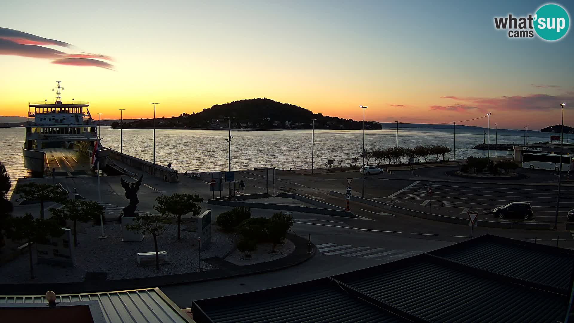 Webcam Ugljan – Preko Ferry to Zadar