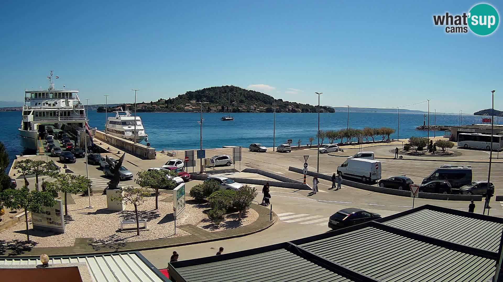 Web cam UGLJAN – Ferry de Preko à Zadar