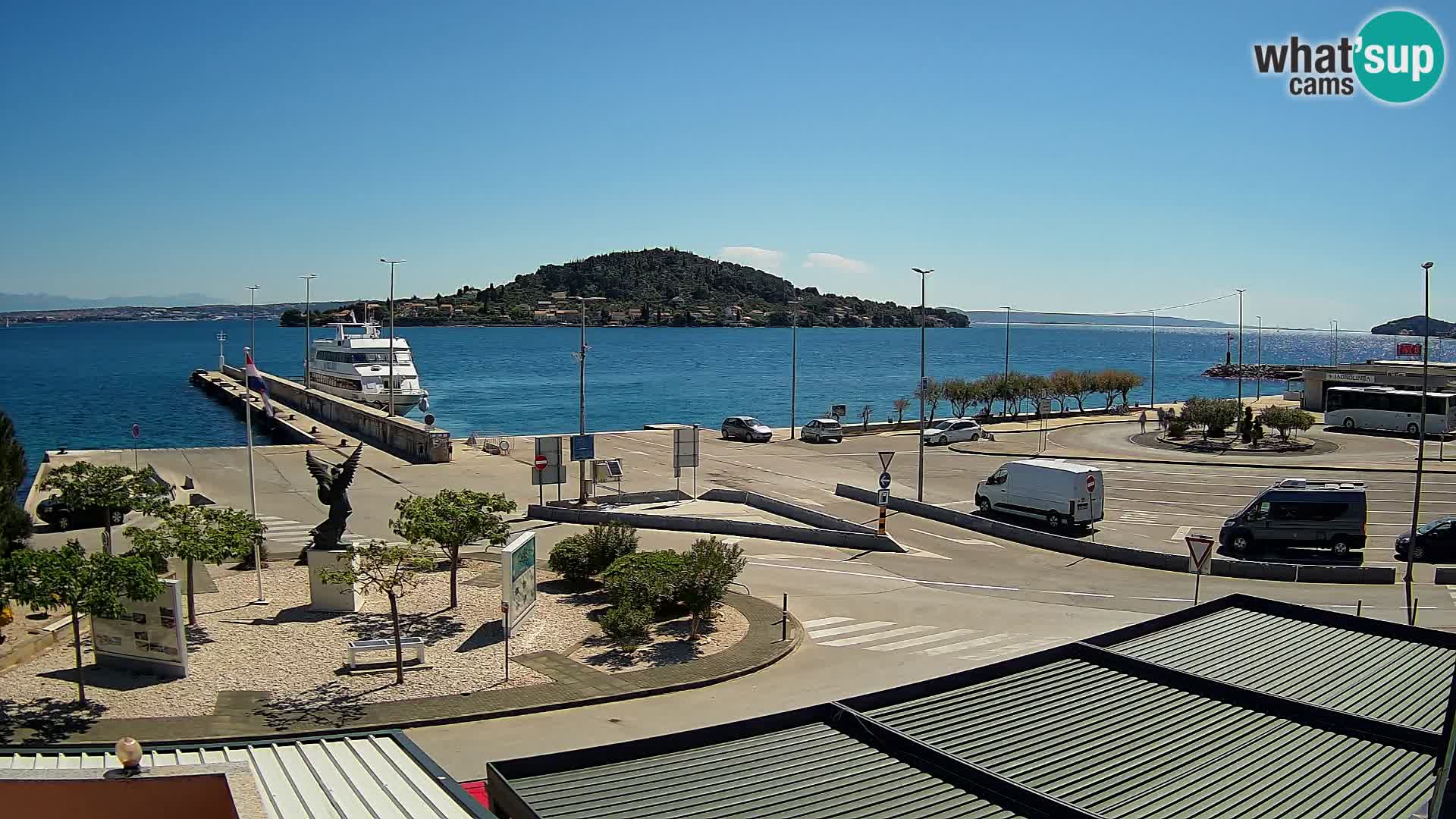 Web cam UGLJAN – Ferry de Preko à Zadar