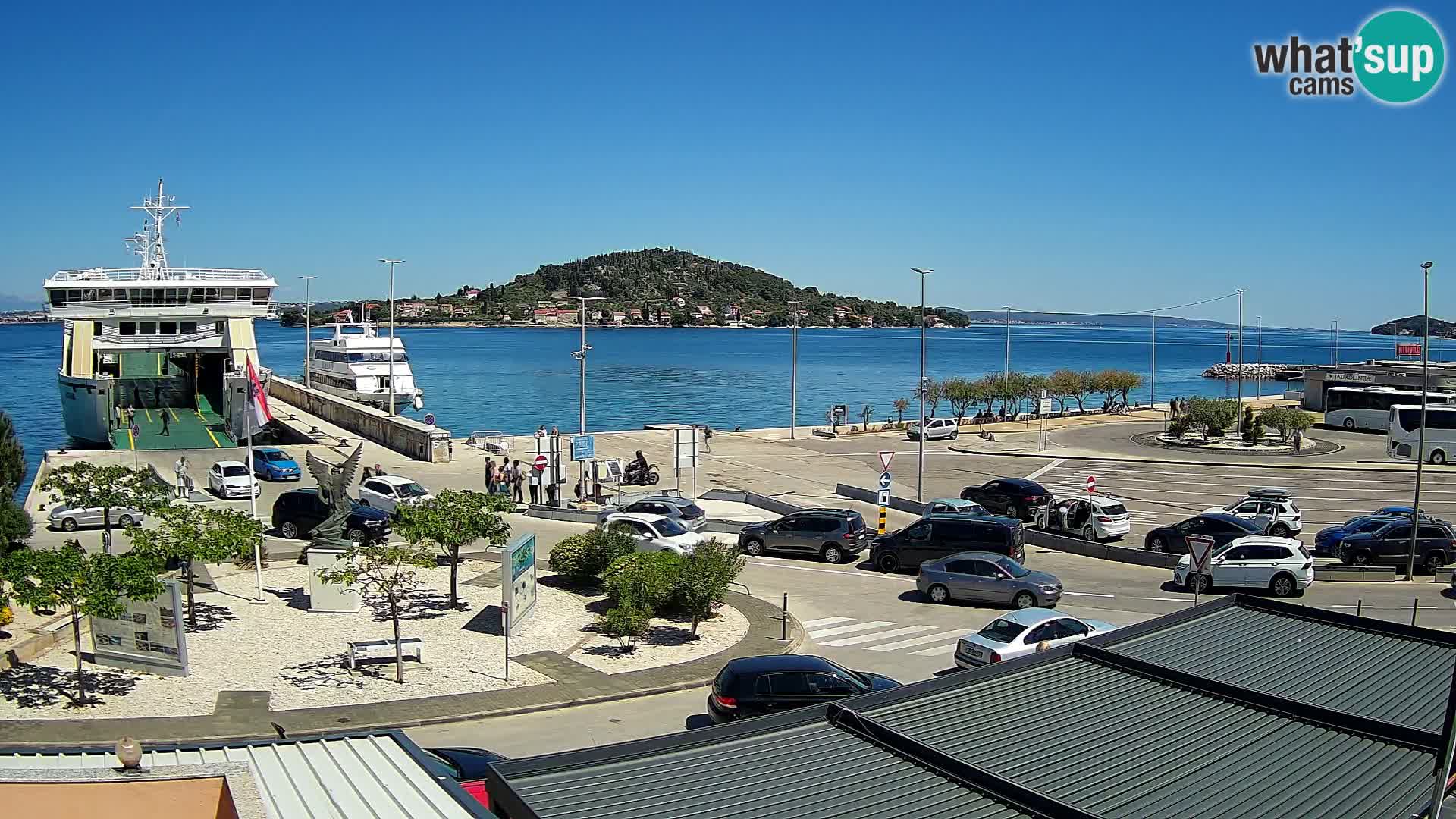 Cámara web UGLJAN – Transportar de Preko a Zadar