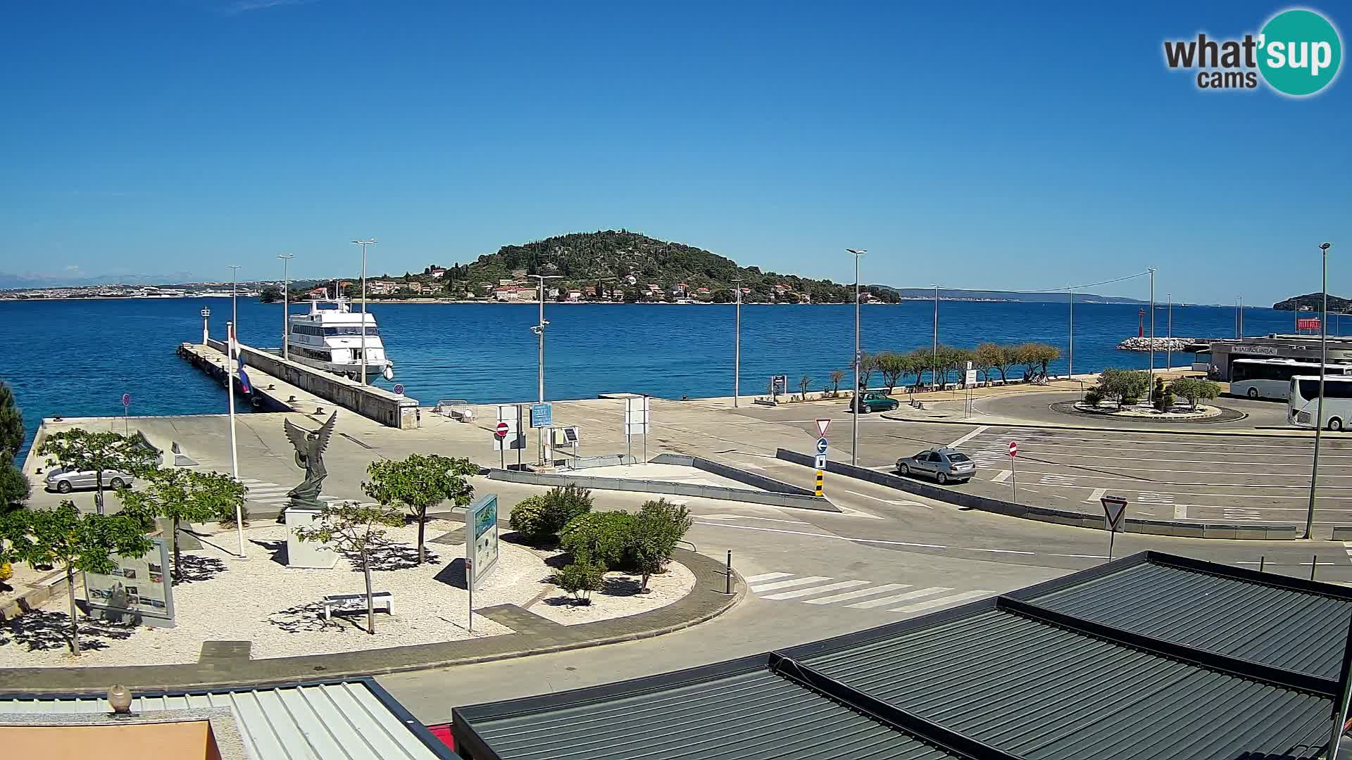 Web cam UGLJAN – Ferry de Preko à Zadar