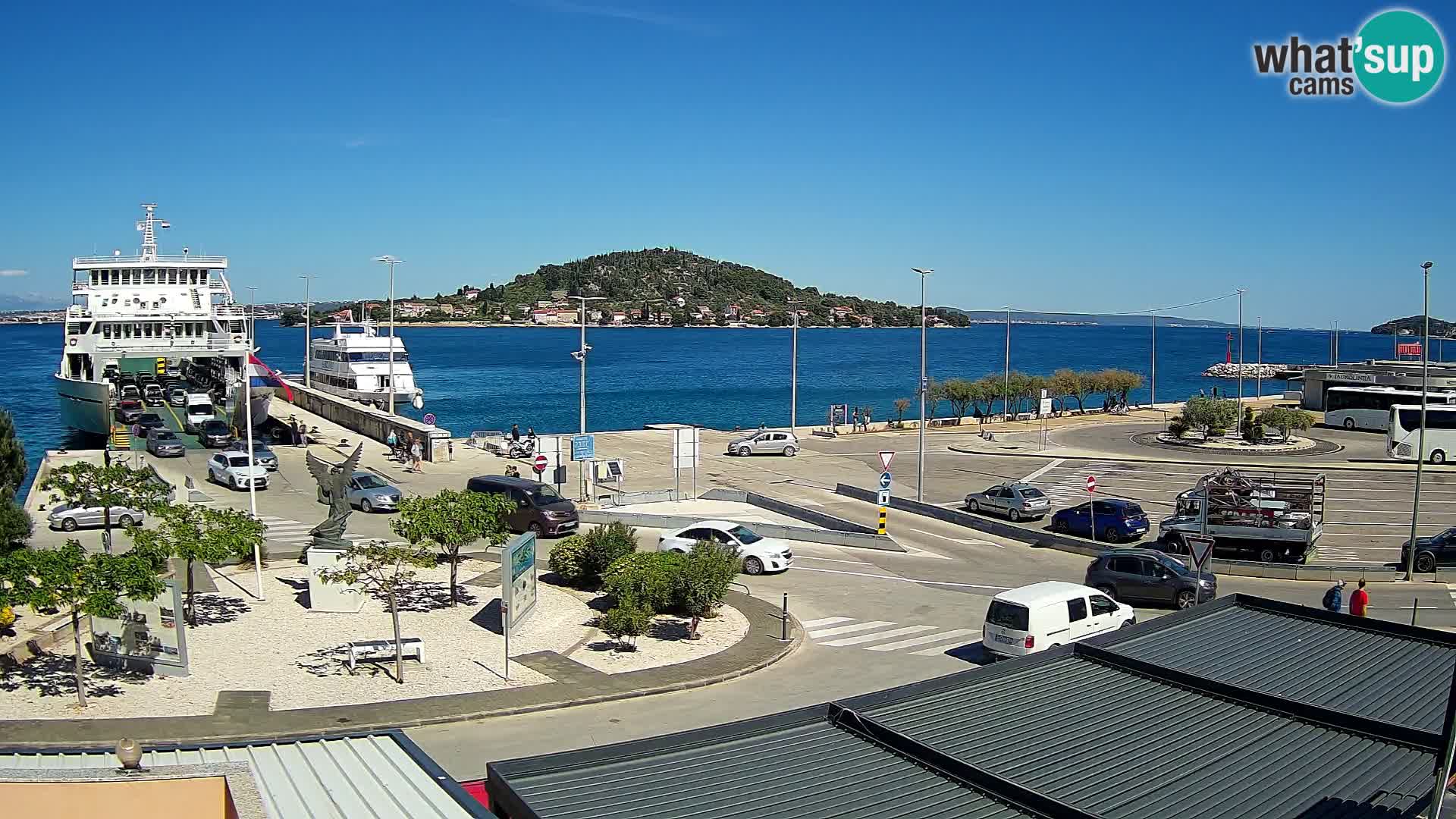 Cámara web UGLJAN – Transportar de Preko a Zadar