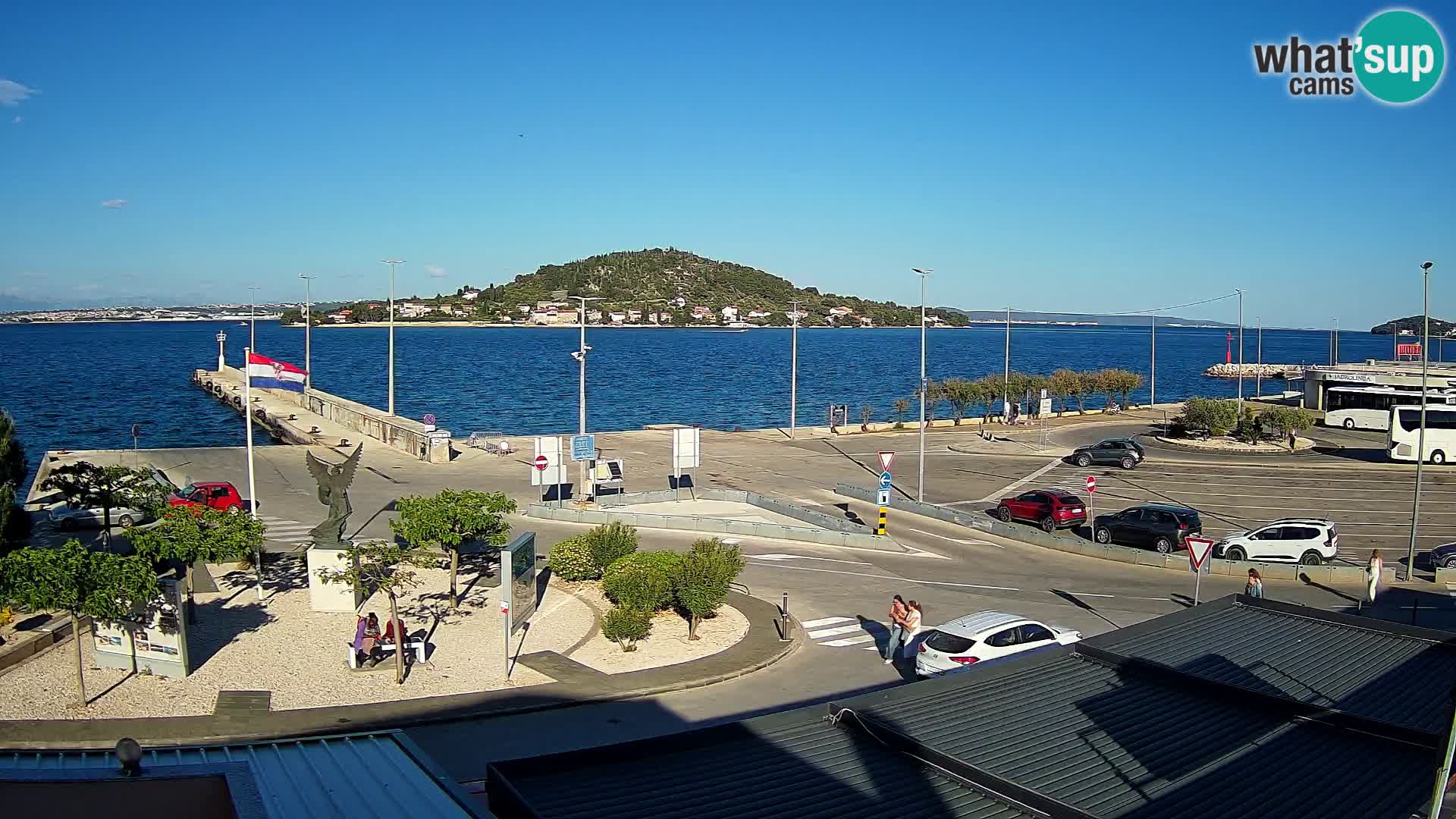 Web cam UGLJAN – Ferry de Preko à Zadar