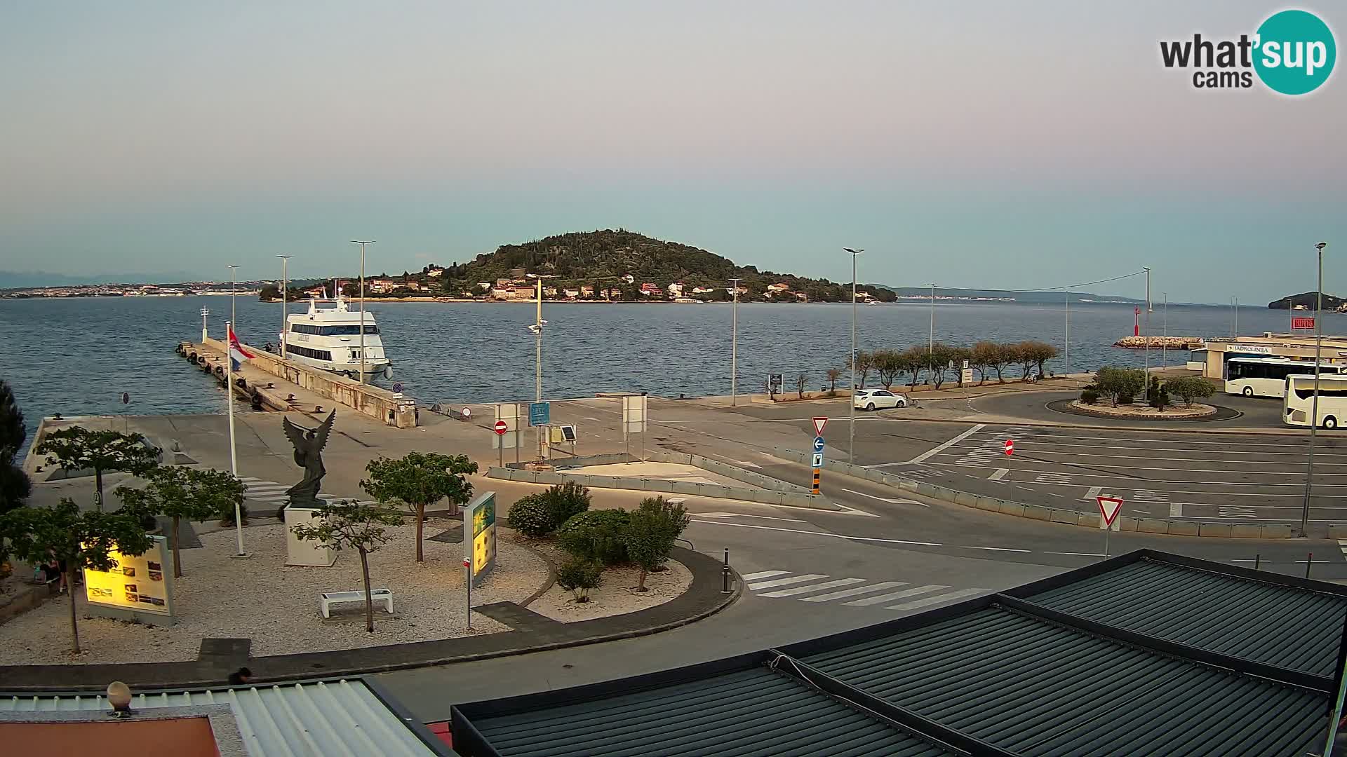 Webcam Ugljan – Preko Ferry to Zadar