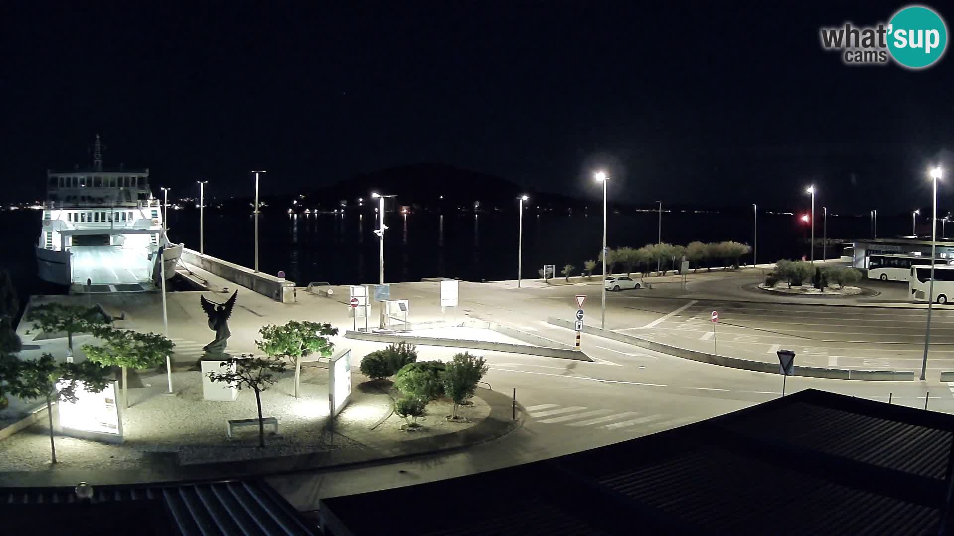 Spletna kamera Ugljan – trajekt Preko – Zadar