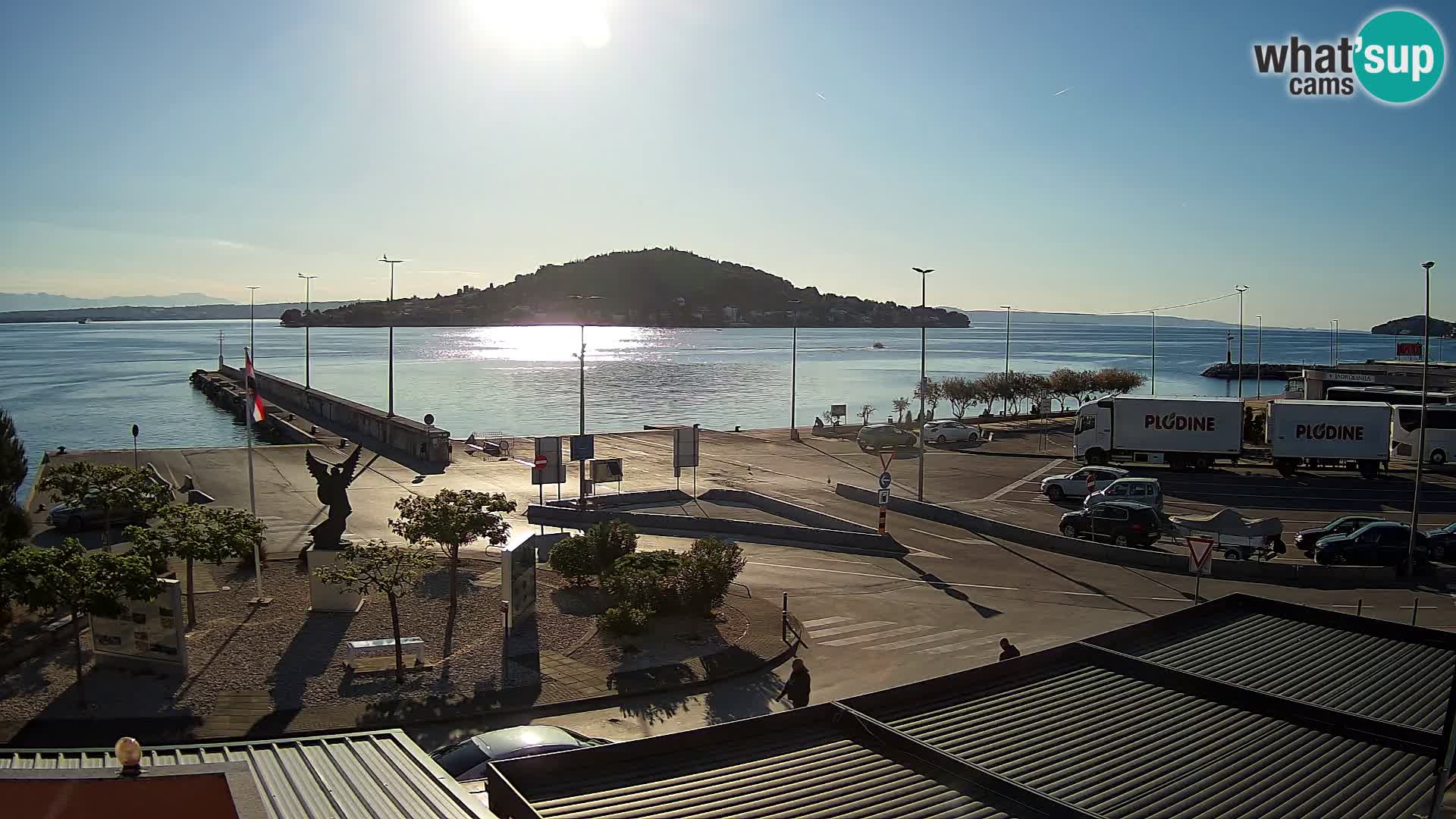 Webcam Ugljan – Preko Ferry to Zadar