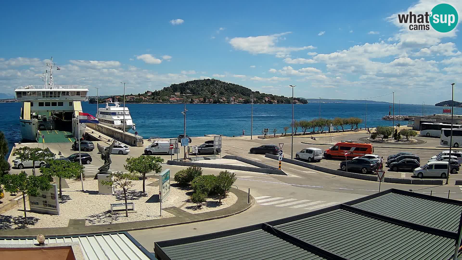 Cámara web UGLJAN – Transportar de Preko a Zadar