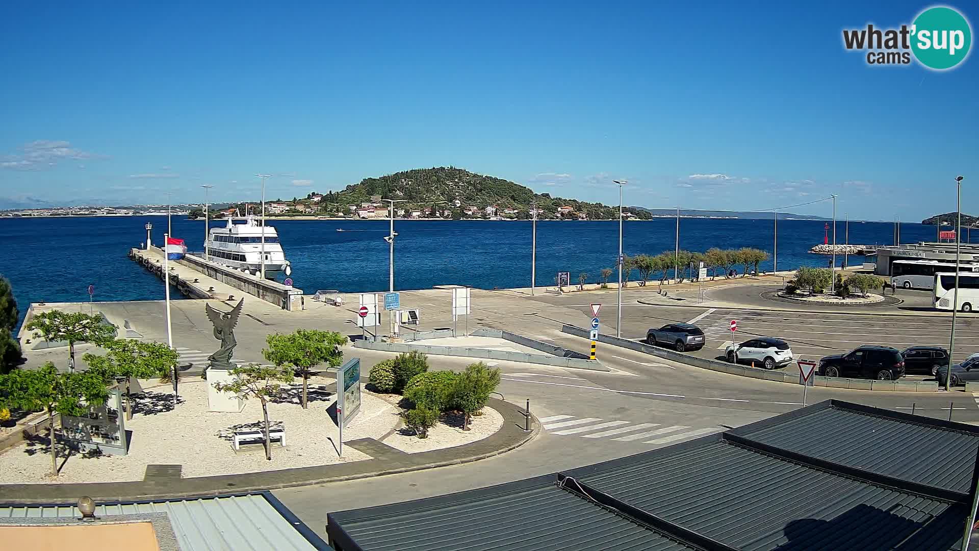 Webcam Ugljan – Preko Ferry to Zadar