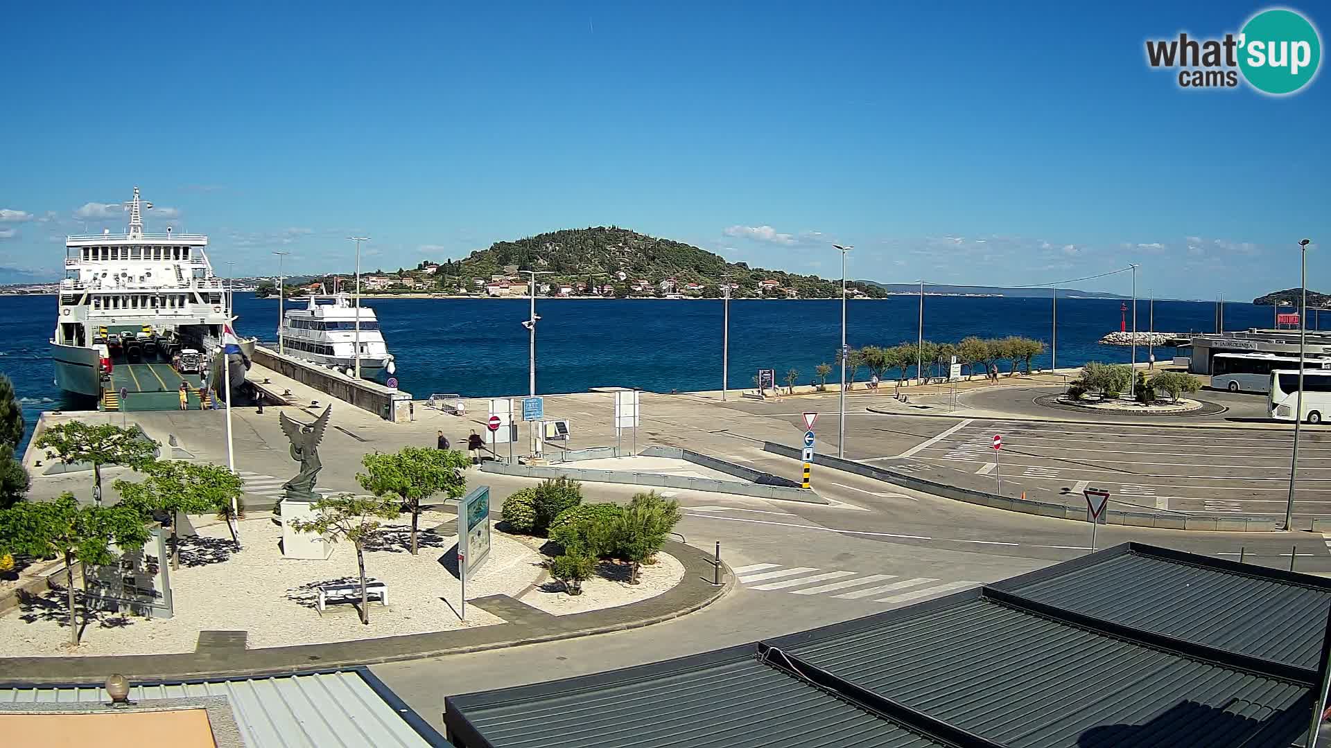 UGLJAN Webcam – Preko-Fähre nach Zadar