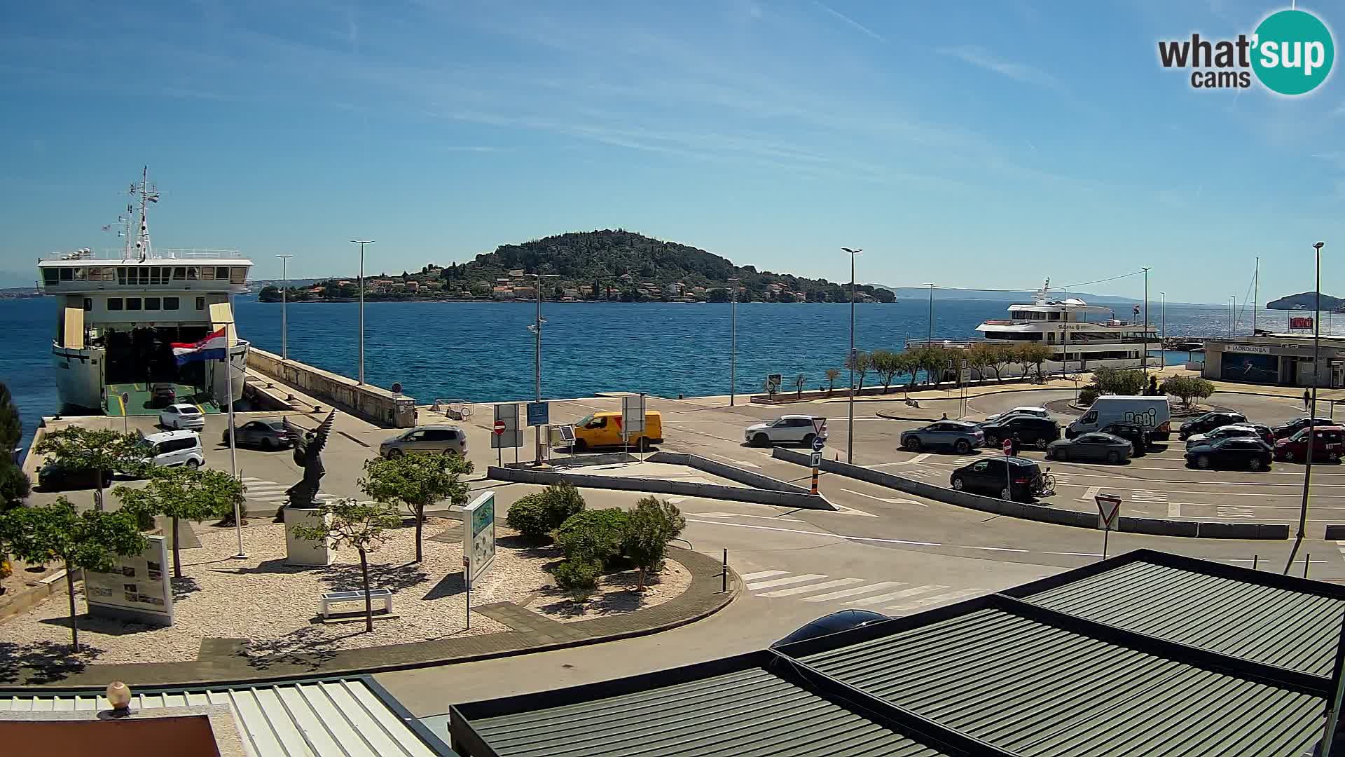 Cámara web UGLJAN – Transportar de Preko a Zadar